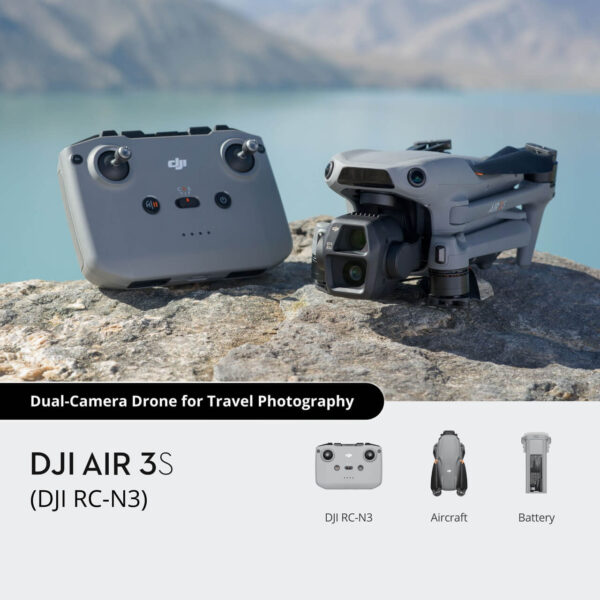 DJI Air 3S (Single) con DJI RC-N3 (control sin pantalla) - Imagen 5