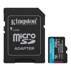 Kingston- Tarjeta microSD Canvas Go Plus 256GB
