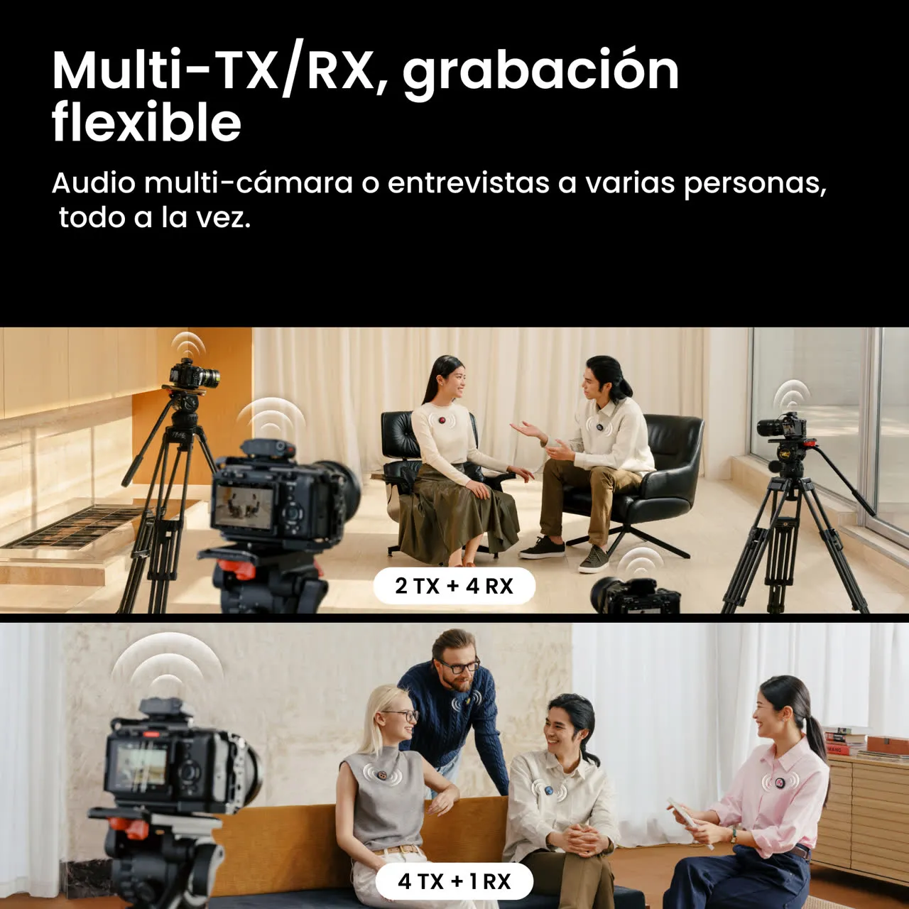 Insta360 Mic Pro (2 TX + 1 RX) - Imagen 7